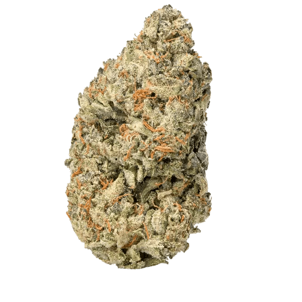 Alien ET cannabis strain, Indica-dominant hybrid with earthy, citrus aroma, relaxing effects, 20.66% THCA.