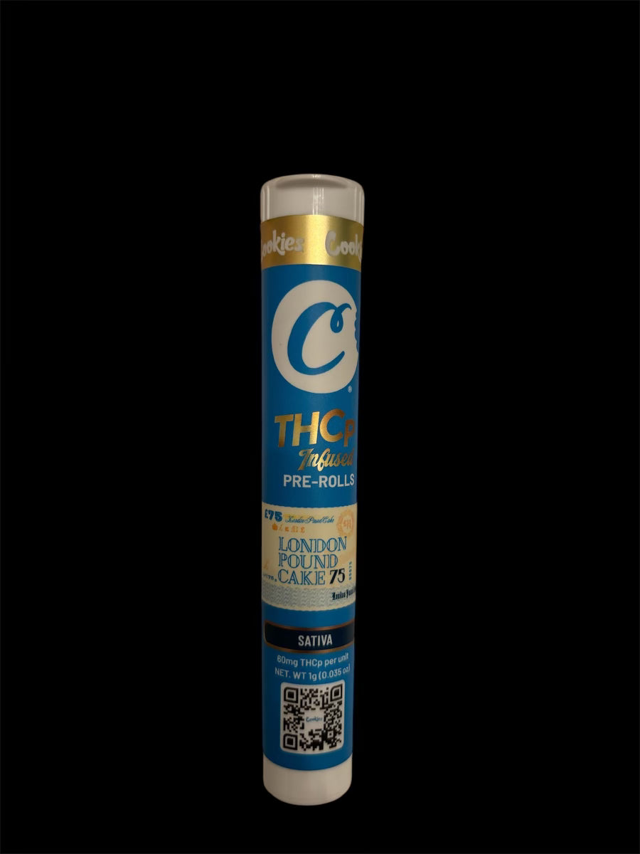 THCP Infused Pre-Roll London Pound Cake
