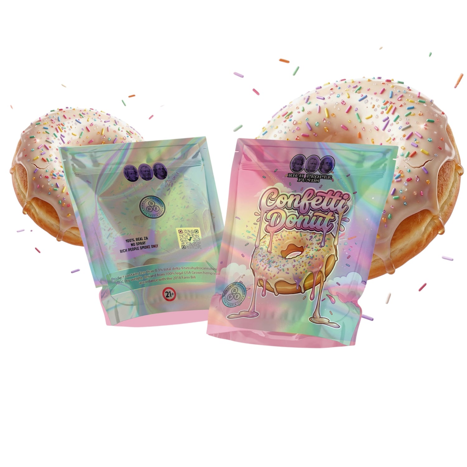 CONFETTI DONUTS